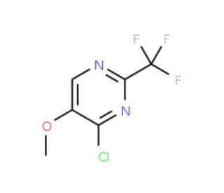 4-Chloro-5-methoxy-2-(trifluoromethyl)pyrimidine - chemical structure image