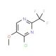4-Chloro-5-methoxy-2-(trifluoromethyl)pyrimidine - chemical structure image