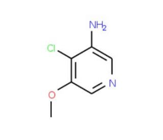 4-Chloro-5-methoxypyridin-3-amine (CAS 1105675-66-8) - chemical structure image