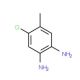 4-Chloro-5-methyl-O-phenylenediamine (CAS 63155-04-4) - chemical structure image