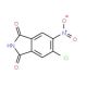 4-Chloro-5-nitrophthalimide (CAS 6015-57-2) - chemical structure image