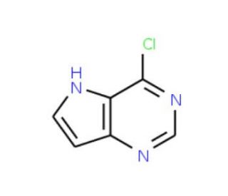 4-Chloro-5H-pyrrolo[3,2-d] pyrimidine (CAS 84905-80-6) - chemical structure image