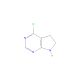 4-Chloro-6,7-dihydro-5H-pyrrolo[2,3-d]pyrimidine (CAS 16372-08-0) - chemical structure image