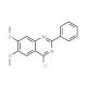 4-chloro-6,7-dimethoxy-2-phenylquinazoline (CAS 221697-86-5) - chemical structure image
