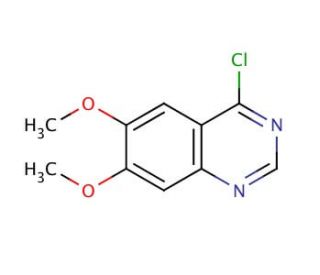 4-Chloro-6,7-dimethoxyquinazoline (CAS 13790-39-1) - chemical structure image