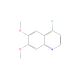 4-Chloro-6,7-dimethoxyquinoline (CAS 35654-56-9) - chemical structure image
