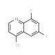 4-Chloro-6,8-difluoroquinoline (CAS 239463-89-9) - chemical structure image