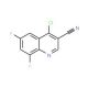 4-chloro-6,8-difluoroquinoline-3-carbonitrile - chemical structure image