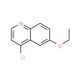 4-Chloro-6-ethoxyquinoline (CAS 103862-63-1) - chemical structure image