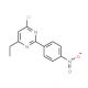 4-chloro-6-ethyl-2-(4-nitrophenyl)pyrimidine - chemical structure image