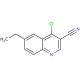 4-chloro-6-ethylquinoline-3-carbonitrile - chemical structure image
