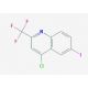 4-chloro-6-iodo-2-(trifluoromethyl)quinoline - chemical structure image