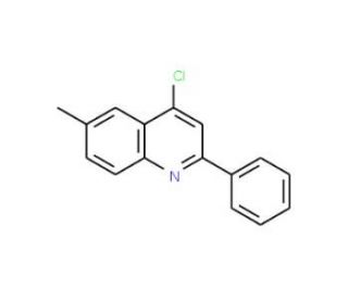 4-Chloro-6-methyl-2-phenylquinoline (CAS 18618-02-5) - chemical structure image