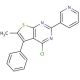 4-chloro-6-methyl-5-phenyl-2-pyridin-3-ylthieno[2,3-d]pyrimidine - chemical structure image