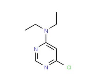 4-Chloro-6-(N,N-diethylamino)pyrimidine (CAS 951885-37-3) - chemical structure image