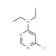 4-Chloro-6-(N,N-diethylamino)pyrimidine (CAS 951885-37-3) - chemical structure image