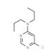 4-Chloro-6-(N,N-dipropylamino)pyrimidine (CAS 951885-40-8) - chemical structure image