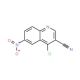4-Chloro-6-nitro-quinoline-3-carbonitrile (CAS 214470-37-8) - chemical structure image
