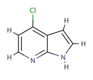 4-Chloro-7-azaindole (CAS 55052-28-3) - chemical structure image