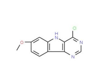 4-Chloro-7-methoxy-5H-pyrimido[5,4-b]indole - chemical structure image
