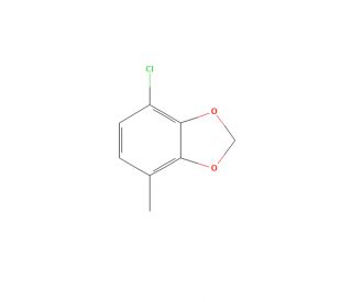 4-Chloro-7-methyl-1,3-benzodioxole (CAS 1427417-84-2) - chemical structure image
