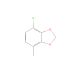 4-Chloro-7-methyl-1,3-benzodioxole (CAS 1427417-84-2) - chemical structure image