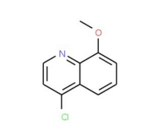 4-Chloro-8-methoxyquinoline (CAS 16778-21-5) - chemical structure image