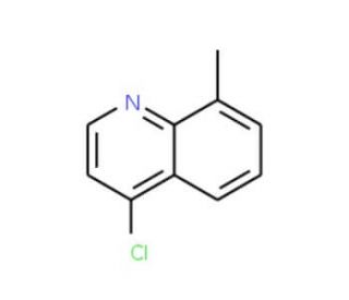 4-Chloro-8-methylquinoline (CAS 18436-73-2) - chemical structure image