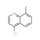 4-Chloro-8-methylquinoline (CAS 18436-73-2) - chemical structure image