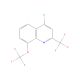 4-Chloro-8-(trifluoromethoxy)-2-(trifluoromethyl)quinoline (CAS 306935-27-3) - chemical structure image
