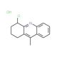 4-chloro-9-methyl-1,2,3,4-tetrahydroacridine hydrochloride (CAS 71058-85-0) - chemical structure image