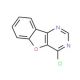 4-Chloro-benzo[4,5]furo[3,2-d]pyrimidine (CAS 39876-88-5) - chemical structure image
