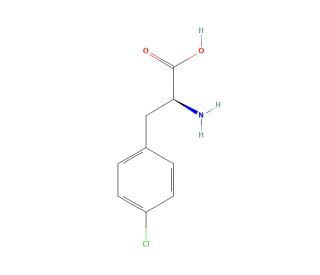 4-Chloro-L-phenylalanine - chemical structure image