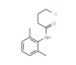 4-Chloro-N-(2,6-dimethyl-phenyl)-butyramide (CAS 77470-76-9) - chemical structure image