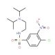 4-chloro-N-[2-(diisopropylamino)ethyl]-3-nitrobenzenesulfonamide - chemical structure image