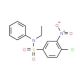 4-Chloro-N-ethyl-3-nitro-N-phenyl-benzenesulfonamide - chemical structure image
