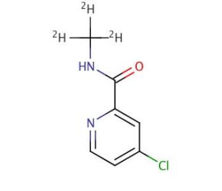 4-Chloro-N-(methyl-d3)pyridine-2-carboxamide - chemical structure image