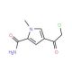 4-(chloroacetyl)-1-methyl-1H-pyrrole-2-carboxamide - chemical structure image