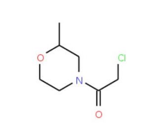 4-(chloroacetyl)-2-methylmorpholine - chemical structure image