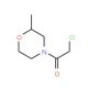 4-(chloroacetyl)-2-methylmorpholine - chemical structure image