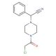 [4-(chloroacetyl)piperazin-1-yl](phenyl)acetonitrile - chemical structure image