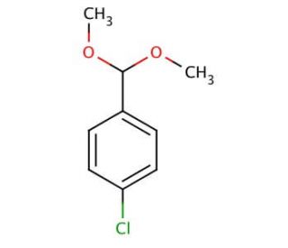 4-Chlorobenzaldehyde dimethyl acetal (CAS 3395-81-1) - chemical structure image