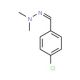 4-Chlorobenzenecarbaldehyde N,N-dimethylhydrazone - chemical structure image