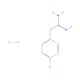 4-Chlorobenzeneethanimidamide Hydrochloride (CAS 6487-93-0) - chemical structure image