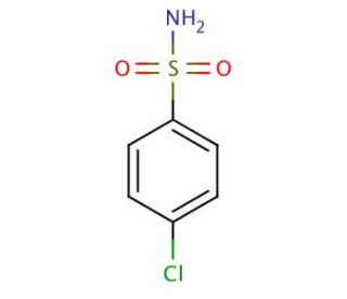 4-Chlorobenzenesulfonamide (CAS 98-64-6) - chemical structure image