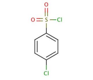 4-Chlorobenzenesulfonyl chloride (CAS 98-60-2) - chemical structure image