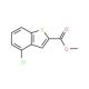 4-Chlorobenzo[b]thiophene-2-carboxylic acid methyl ester (CAS 35212-95-4) - chemical structure image