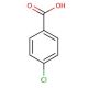 4-Chlorobenzoic acid (CAS 74-11-3) - chemical structure image