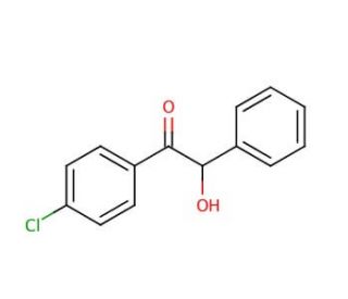 4-Chlorobenzoin (CAS 39774-18-0) - chemical structure image