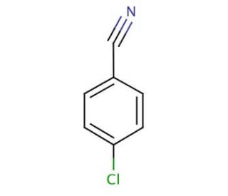 4-Chlorobenzonitrile (CAS 623-03-0) - chemical structure image